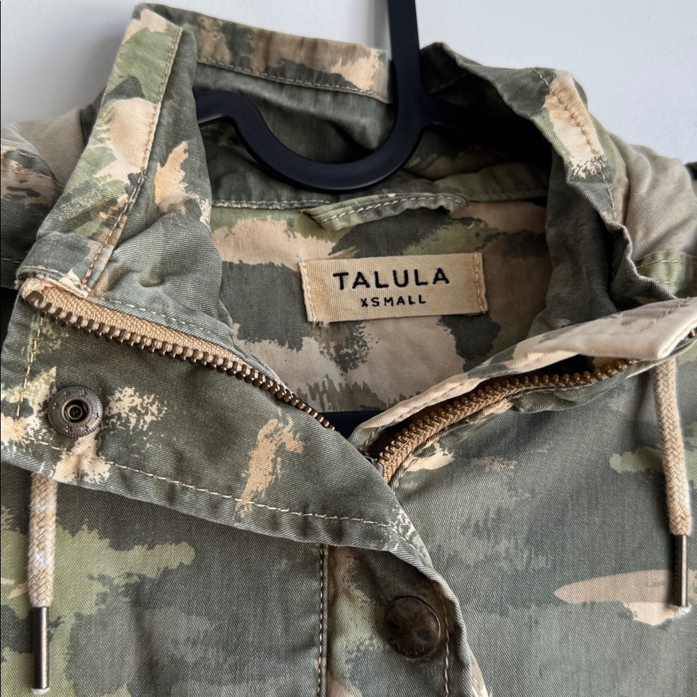 Talula Green Camouflage Jacket - Picture 5 of 8